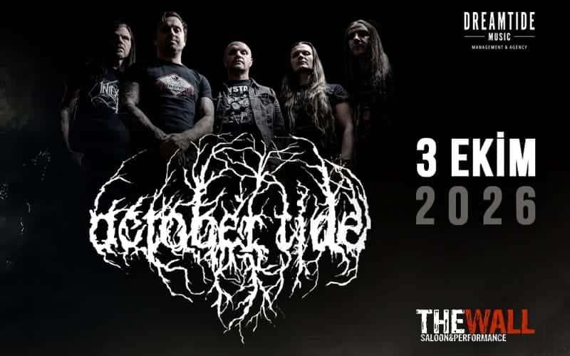 October Tide — The Wall Saloon &amp; Performance, İstanbul etkinlik görseli