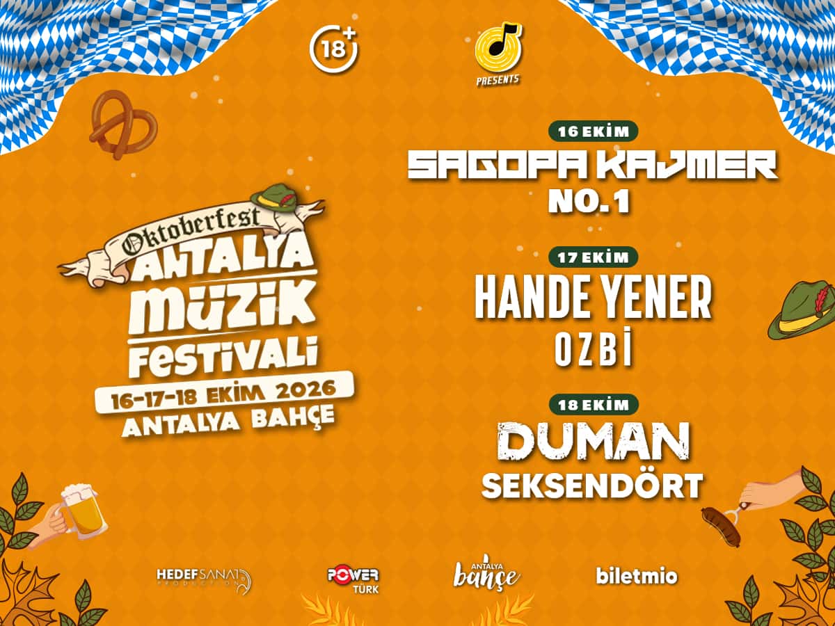 Oktoberfest X Antalya Müzik Festivali — Antalya Bahçe etkinlik görseli