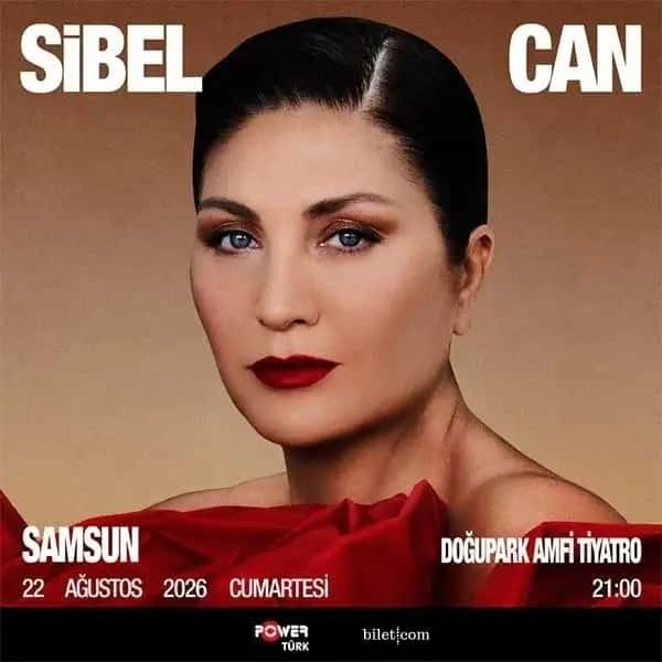 Sibel Can — Samsun Doğu Park Amfi Tiyatro etkinlik görseli