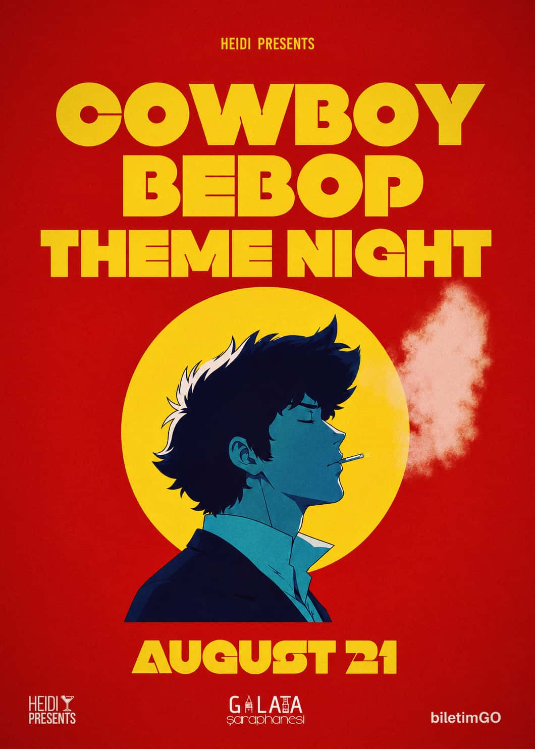 COWBOY BEBOP THEME NIGHT — Galata Şaraphanesi, İstanbul etkinlik görseli
