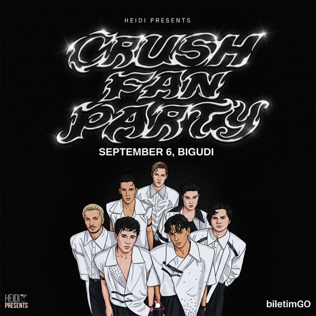 CRUSH FAN PARTY — Bigudi Club, İstanbul etkinlik görseli