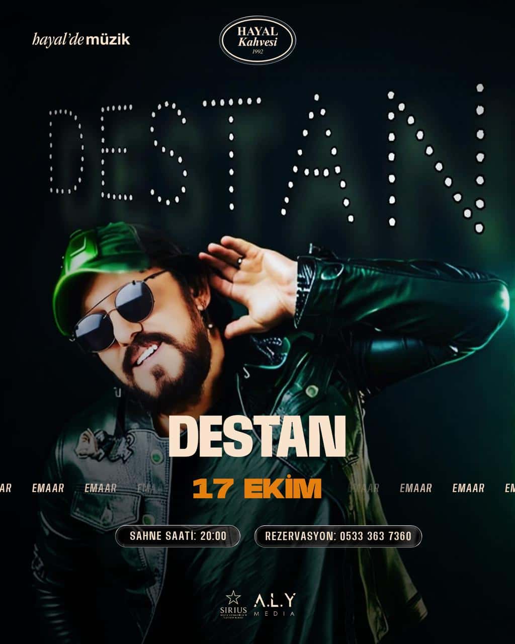 Destan Konseri — Hayal Kahvesi Emaar, İstanbul etkinlik görseli