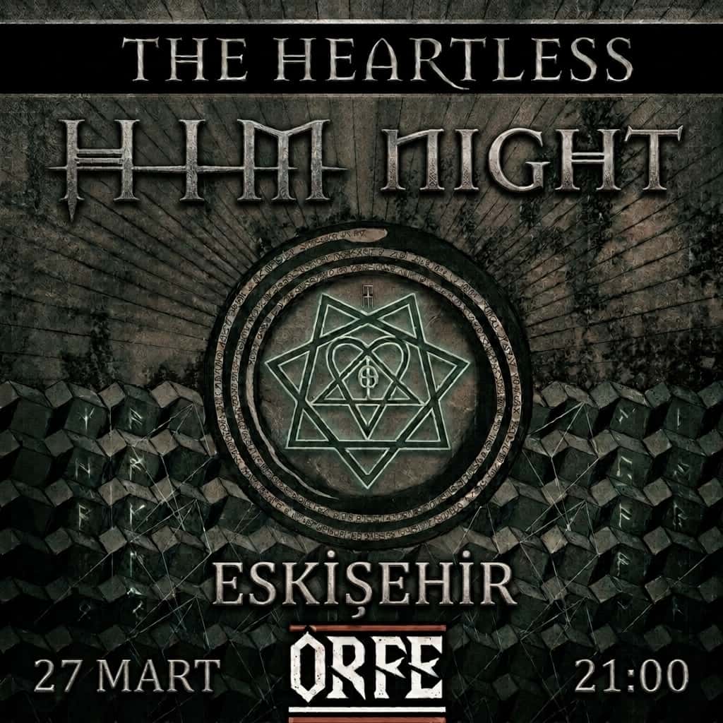 Eskişehir HIM Night by the Heartless — ORFE Rock Bar, Eskişehir etkinlik görseli