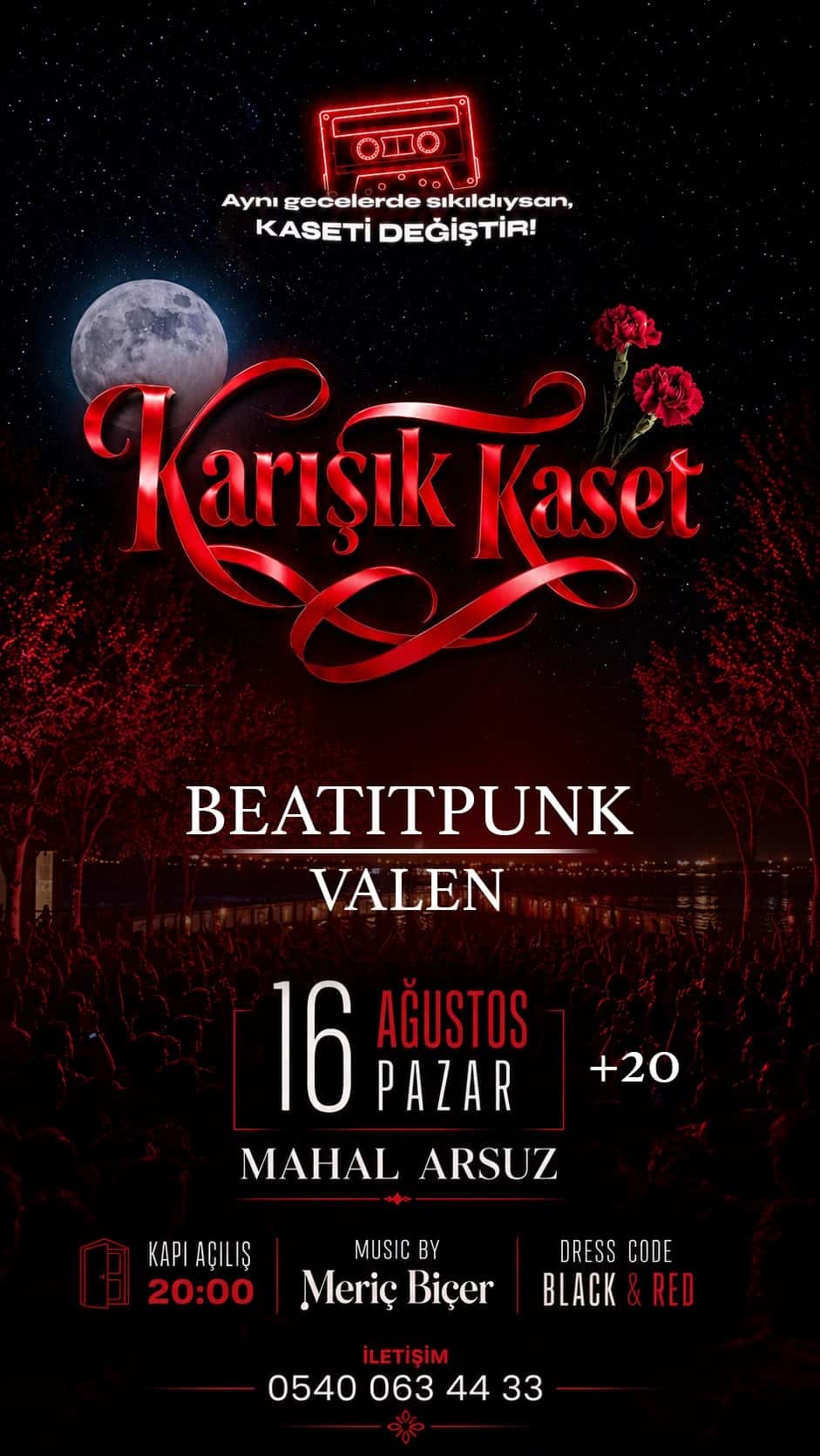 Karışık Kaset — Mahal Arsuz, Hatay etkinlik görseli