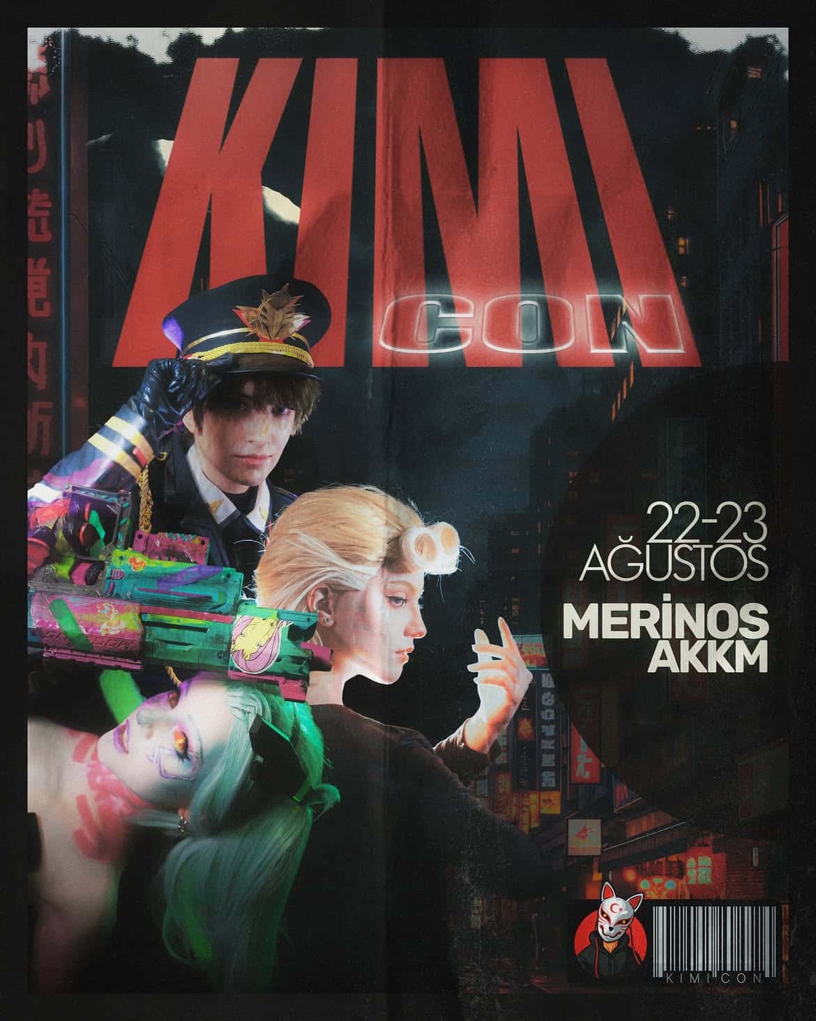 Kimicon Anime & Cosplay Etkinliği — Merinos Atatürk Kongre ve Kültür Merkezi, Bursa etkinlik görseli