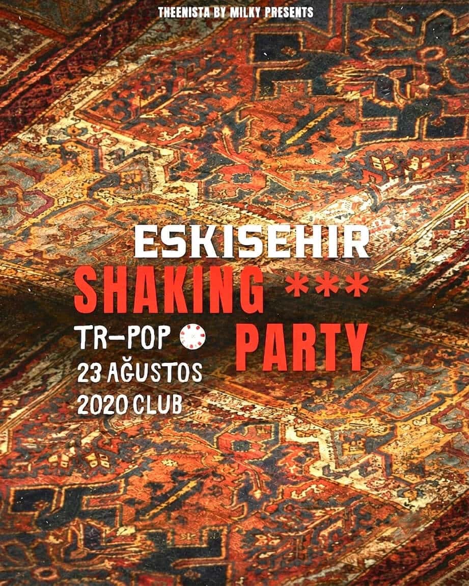 SHAKING *** PARTY ESKISEHIR — Club 2020 Eskişehir etkinlik görseli