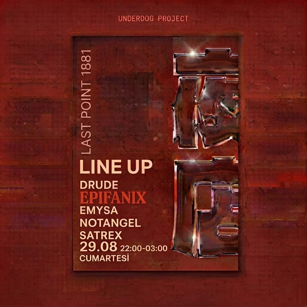 UNDERDOG PROJECT VOL 5 RETURN TO THE UNDERGROUND — Last Point 1881, İzmir etkinlik görseli