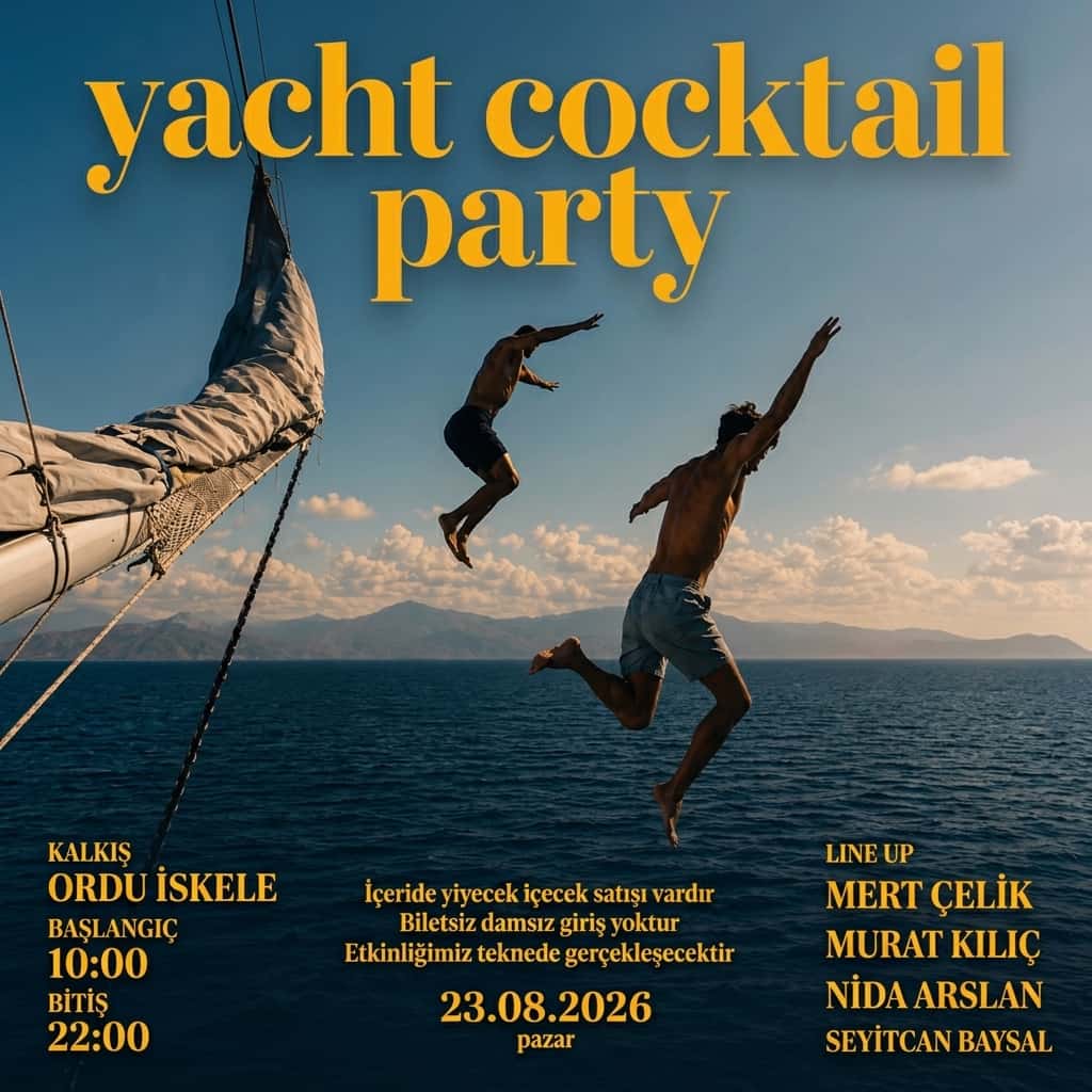 Yatch Coctail Party — Altınordu Rıhtım İskele etkinlik görseli