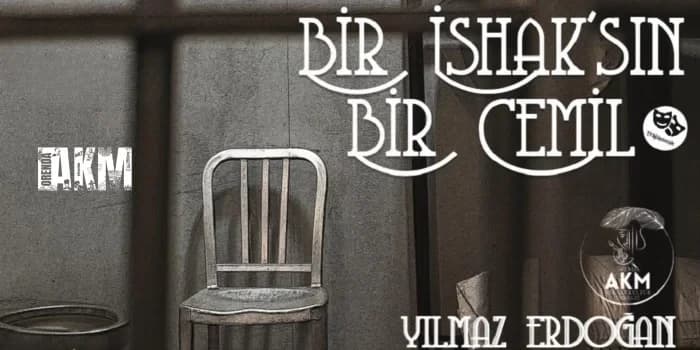 Bir İshaksın Bir Cemil — Çukurambar Kültür Sanat Merkezi, Ankara etkinlik afişi