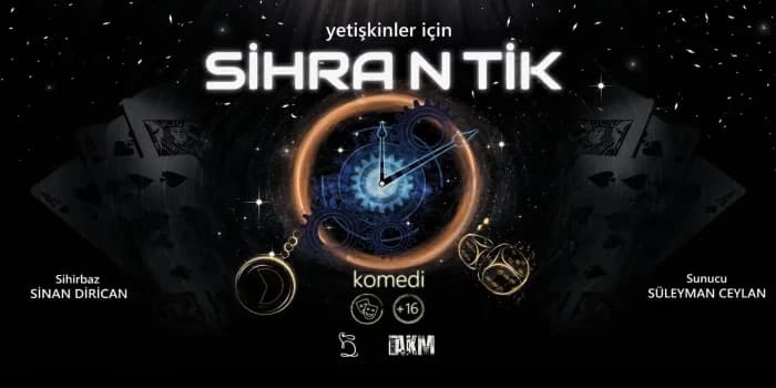 Sihrantik — Çukurambar Kültür Sanat Merkezi, Ankara etkinlik afişi