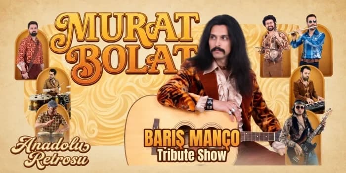 Murat Bolat ve Anadolu Retrosu — IF Performance Hall (Tunus, Ankara) etkinlik afişi