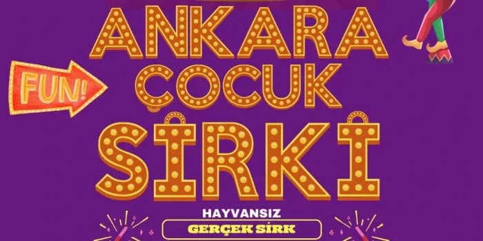 Ankara Çocuk Sirki — Çukurambar Kültür Sanat Merkezi, Ankara etkinlik afişi