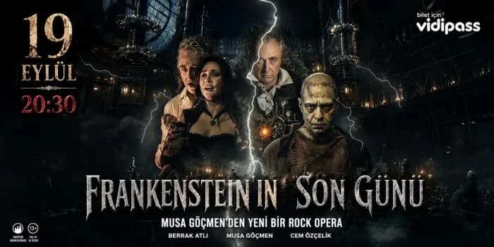 FRANKENSTEIN’IN SON GÜNÜ — Ankara etkinlik afişi