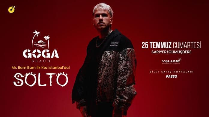 SOLTO – Goga Beach — Goga Beach, İstanbul etkinlik görseli
