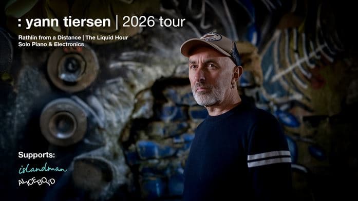 Maximum Sunar: Yann Tiersen — Maximum Uniq Açıkhava, İstanbul etkinlik görseli