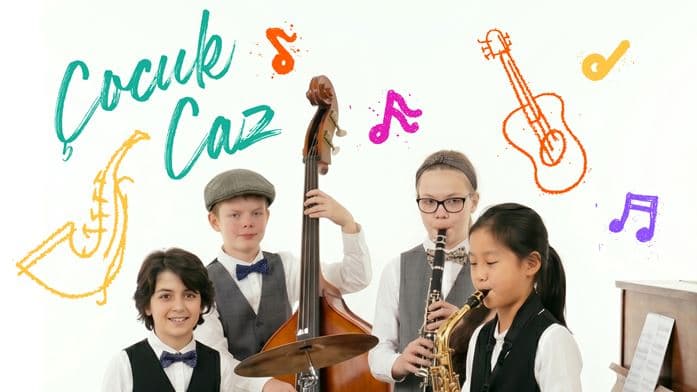 Çocuklar İçin Caz — Zorlu PSM - 0 Studio - İstanbul etkinlik afişi