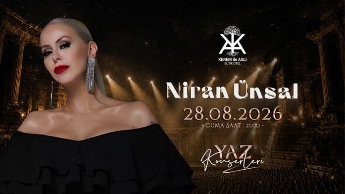 Niran Ünsal — Kerem ile Aslı Butik Otel etkinlik görseli