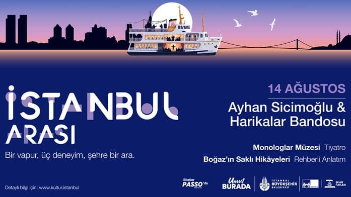 İstanbul Arası ‘Ayhan Sicimoğlu & Harikalar Bandosu’ — Kabataş İskelesi, İstanbul etkinlik görseli