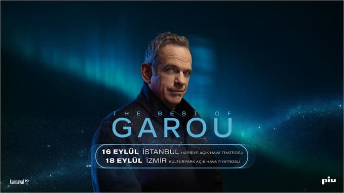 GAROU – “The Best Of” — Harbiye Cemil Topuzlu Açıkhava Tiyatrosu, İstanbul etkinlik görseli
