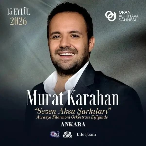 Murat Karahan – Sezen Aksu Şarkıları — Oran Açık Hava Sahnesi, Ankara etkinlik görseli