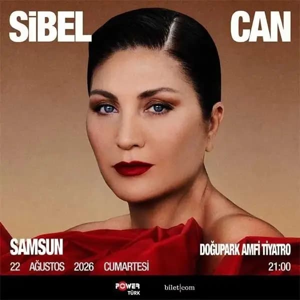 Sibel Can — Samsun Doğu Park Amfi Tiyatro etkinlik görseli