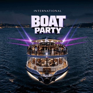 International Boat Party — Eminönü, İstanbul etkinlik afişi