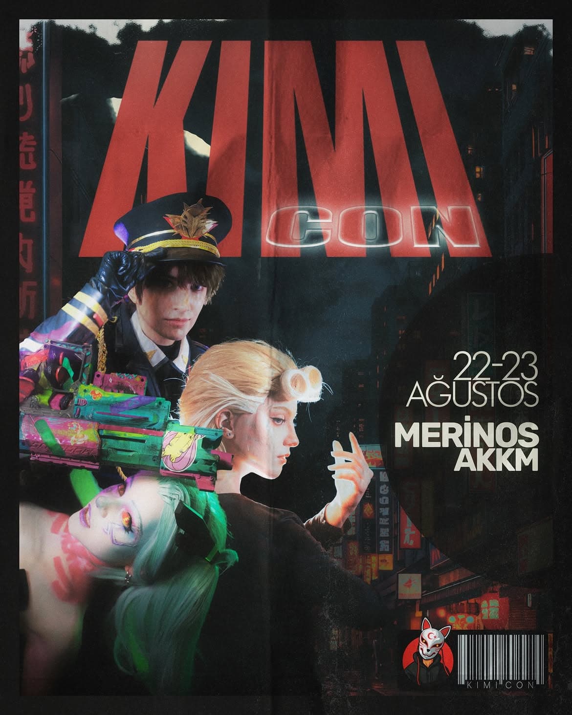 Kimicon Anime & Cosplay Etkinliği — Merinos Atatürk Kongre ve Kültür Merkezi, Bursa etkinlik görseli