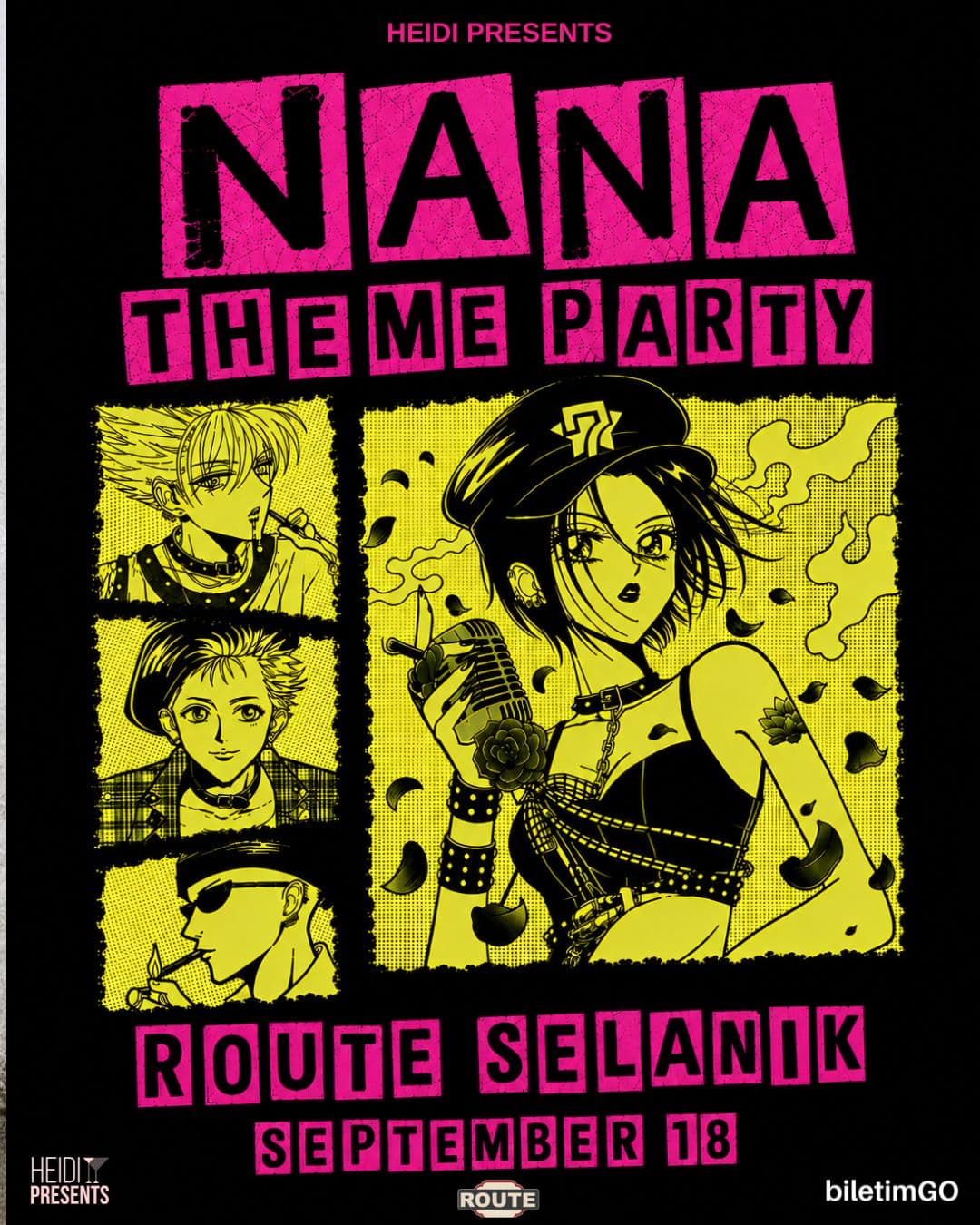 NANA THEME PARTY ANKARA — Route Selanik Ankara etkinlik görseli