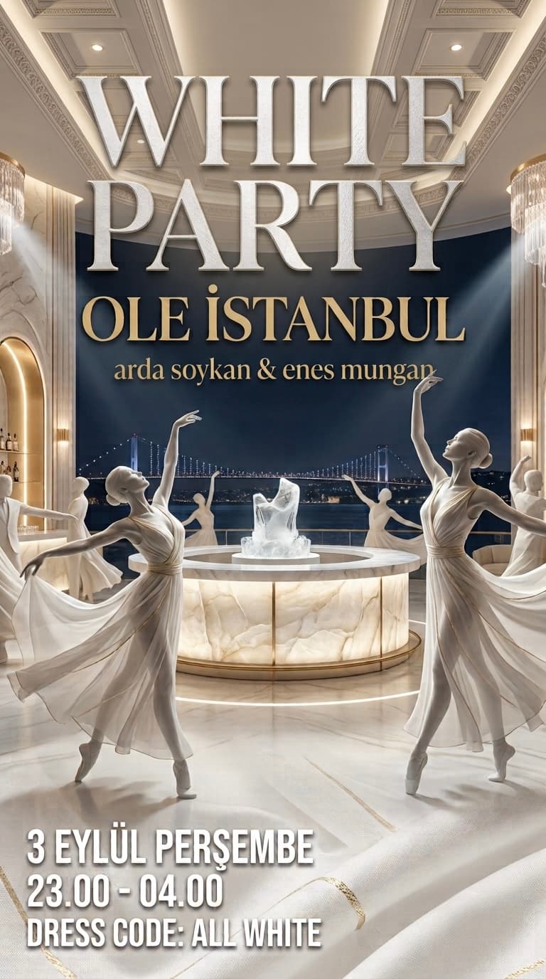 White Party — OLÉ İstanbul etkinlik görseli
