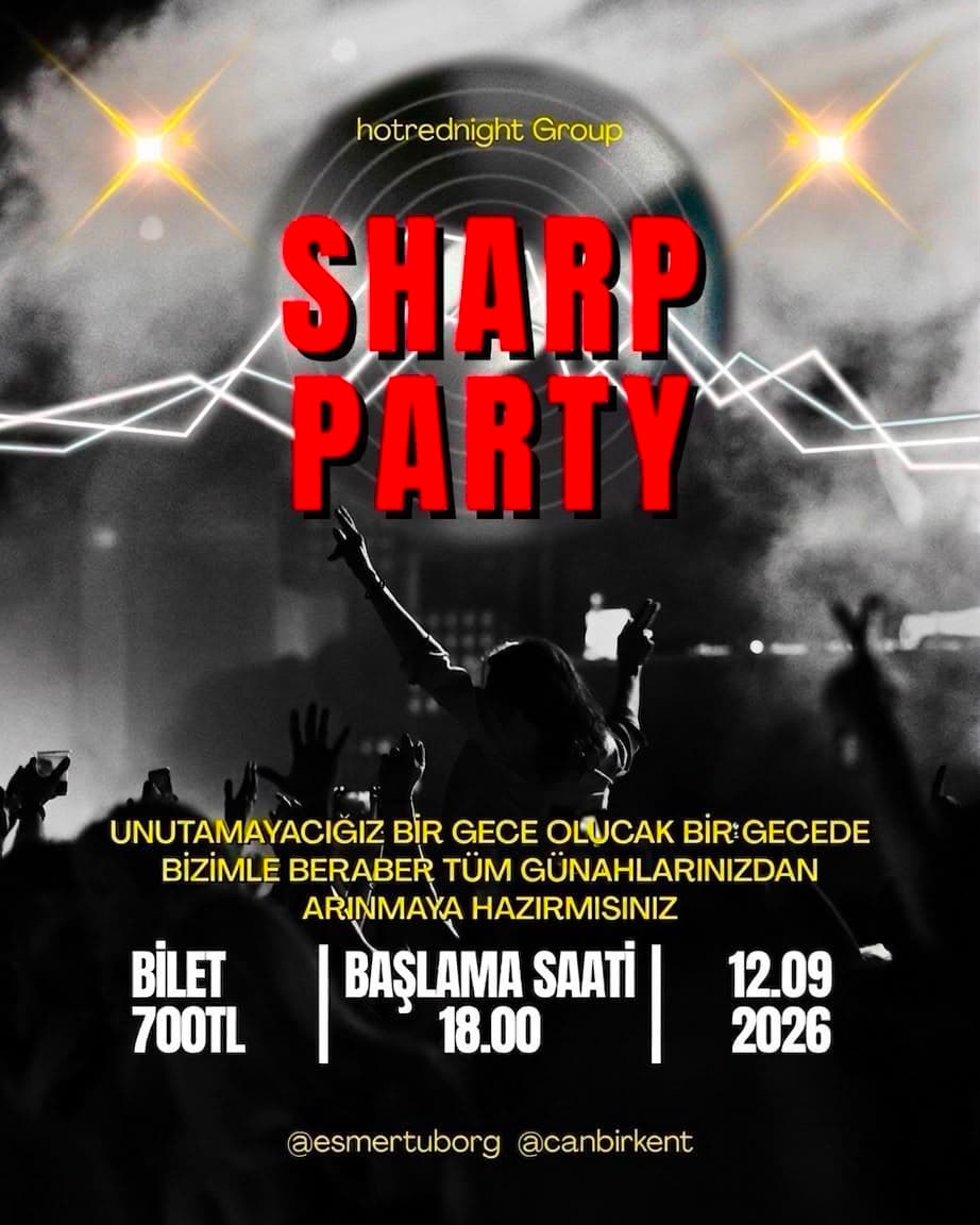 Sharp Party — Asalet Restaurant, İstanbul etkinlik görseli