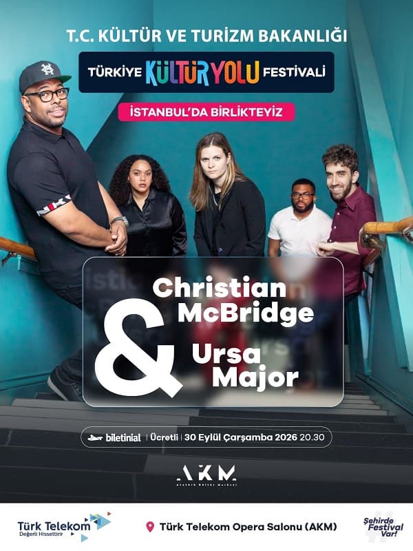 Christian McBride & Ursa Major — Atatürk Kültür Merkezi, İstanbul etkinlik görseli