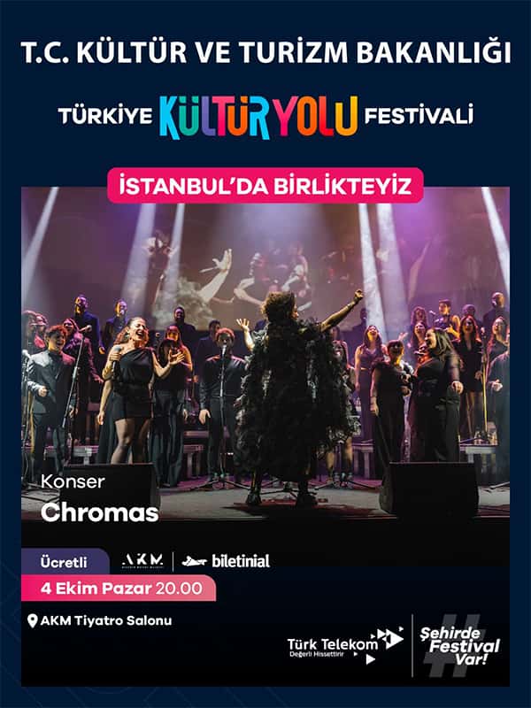 Chromas — Atatürk Kültür Merkezi, İstanbul etkinlik görseli