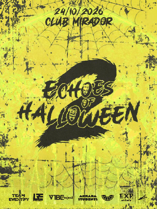 Echoes of Halloween II — Club Mirador, Ankara etkinlik görseli