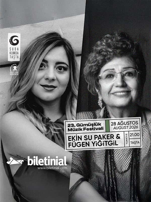 Ekin Su Paker & Fügen Yiğitgil — TAŞTA - Antik Taş Ocağı, Muğla etkinlik görseli