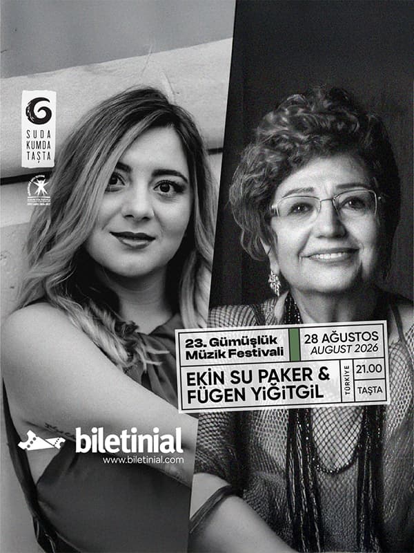 Ekin Su Paker & Fügen Yiğitgil — TAŞTA - Antik Taş Ocağı, Muğla etkinlik görseli