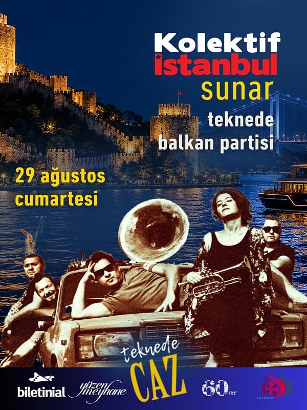 Kolektif İstanbul ile Teknede Balkan Partisi — Üsküdar Dentur İskelesi, İstanbul etkinlik görseli