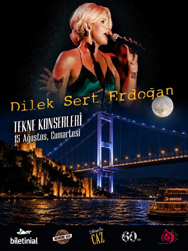 Teknede Caz & Dilek Sert Erdoğan — Üsküdar Dentur İskelesi, İstanbul etkinlik görseli