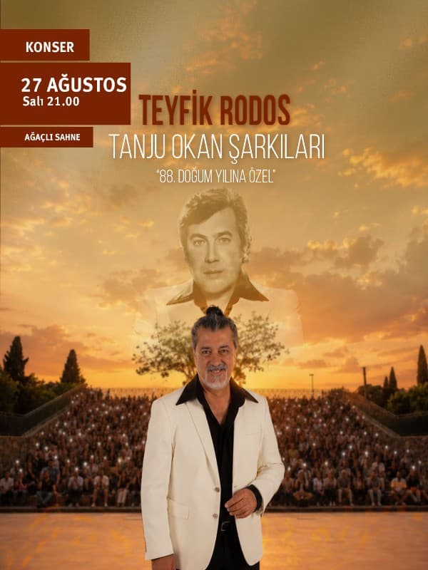 Teyfik Rodos ile Tanju Okan Şarkıları — Urladam, İzmir etkinlik görseli