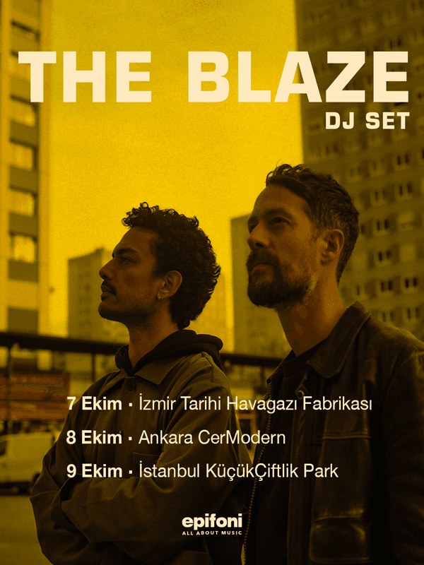 The Blaze DJ Set — KüçükÇiftlik Park, İstanbul etkinlik görseli