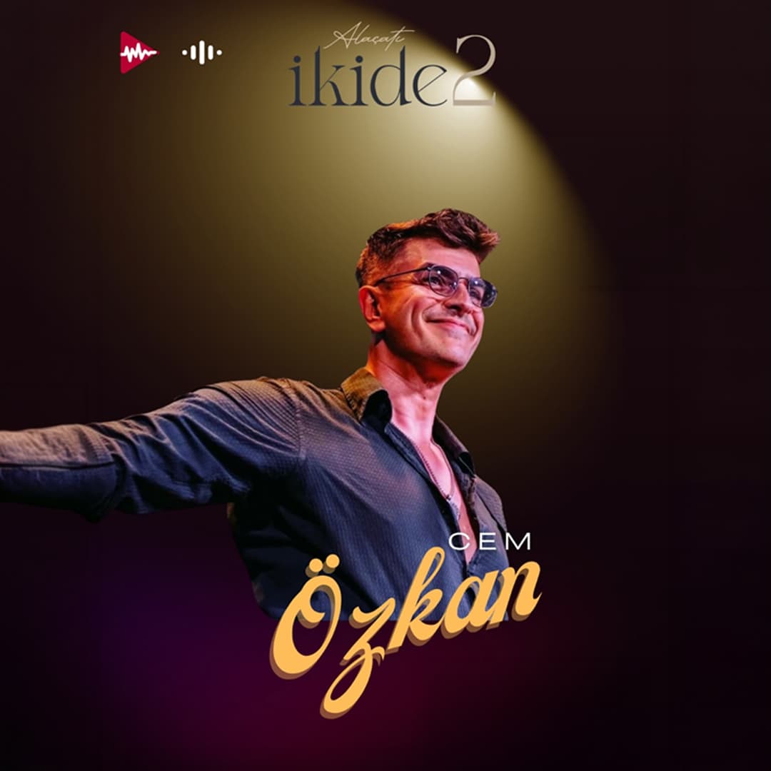 Cem Özkan — İkide 2 Alaçatı, İzmir etkinlik afişi