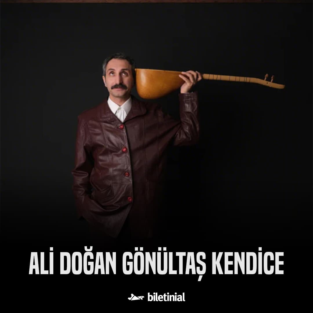 Ali Doğan Gönültaş Kendice — Kült Teras, Ankara etkinlik afişi