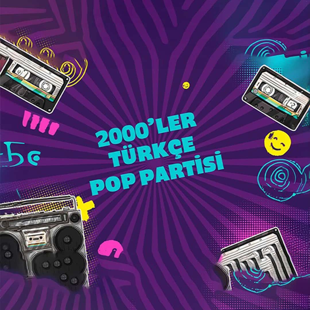 2000’ler Türkçe Pop Partisi — Tepe Prime Ankara etkinlik görseli
