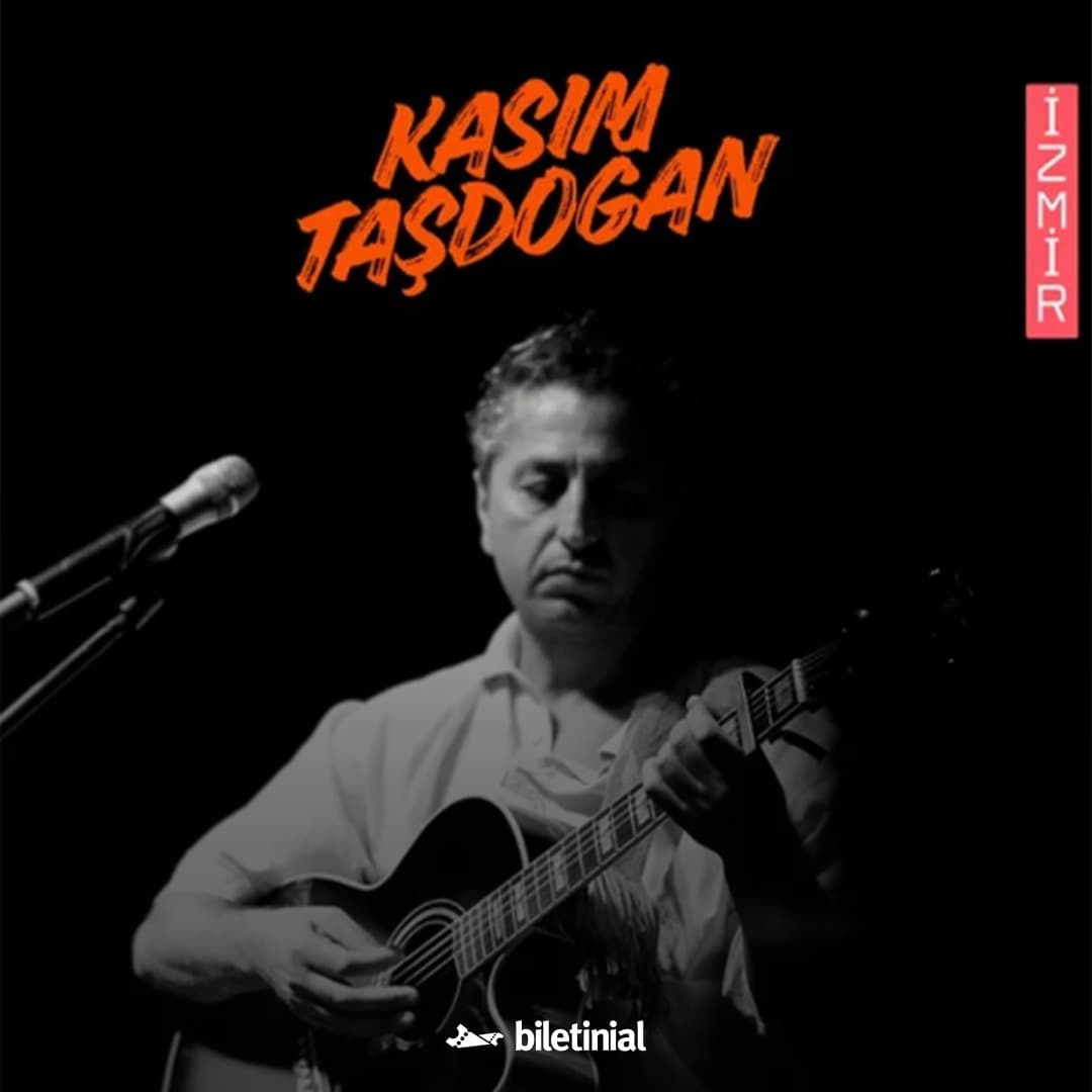 Kasım Taşdoğan — Defxane Sahne, İzmir etkinlik afişi
