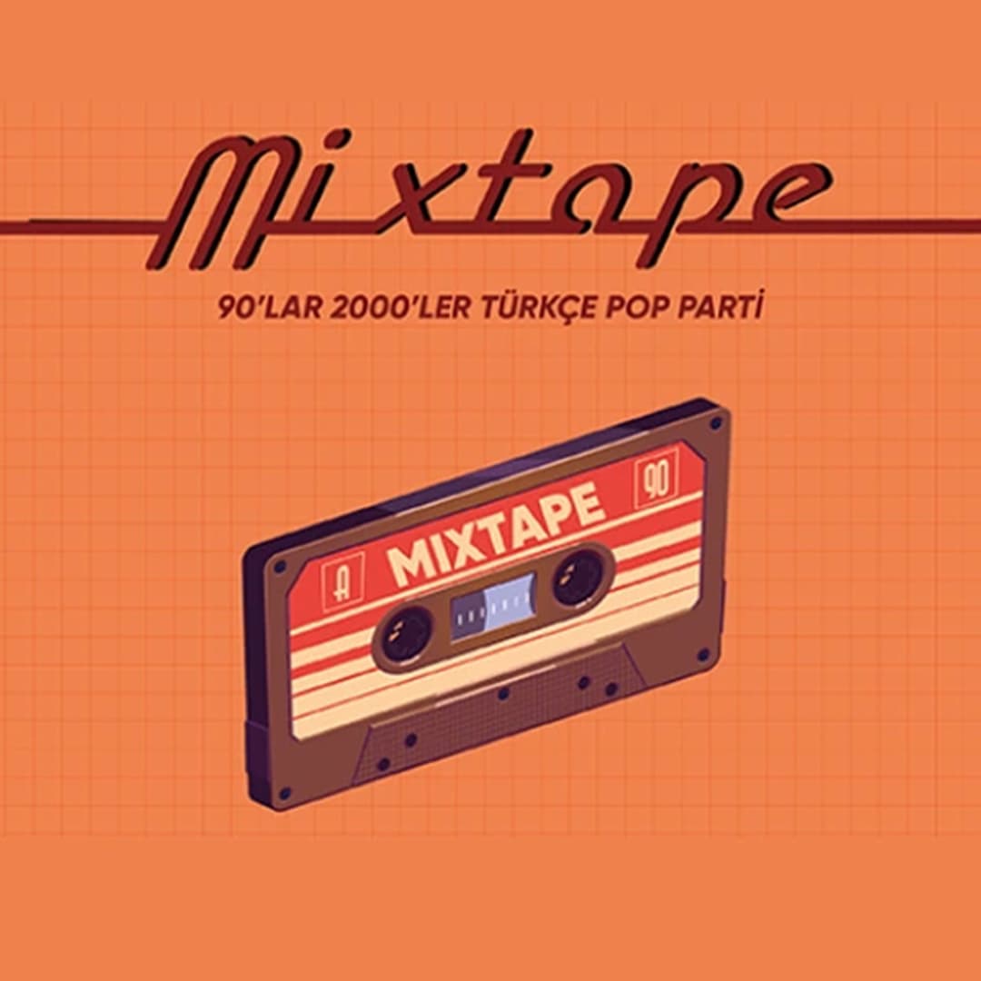Mixtape 90’lar 2000’ler Türkçe Pop Parti — Jolly Joker Mersin etkinlik afişi