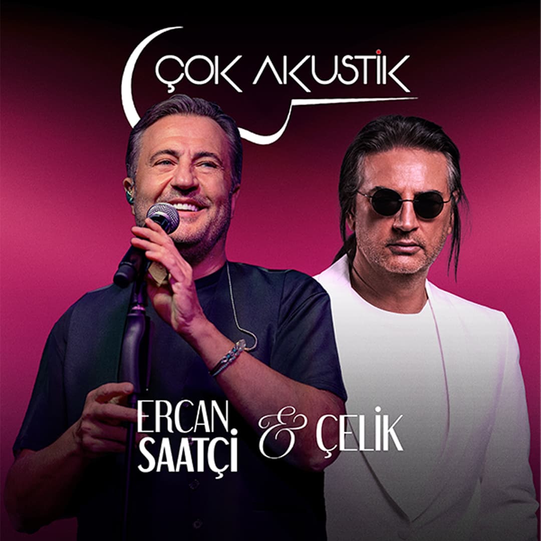 Ercan Saatçi ile Çok Akustik — Harbiye Cemil Topuzlu Açıkhava Sahnesi, İstanbul etkinlik görseli