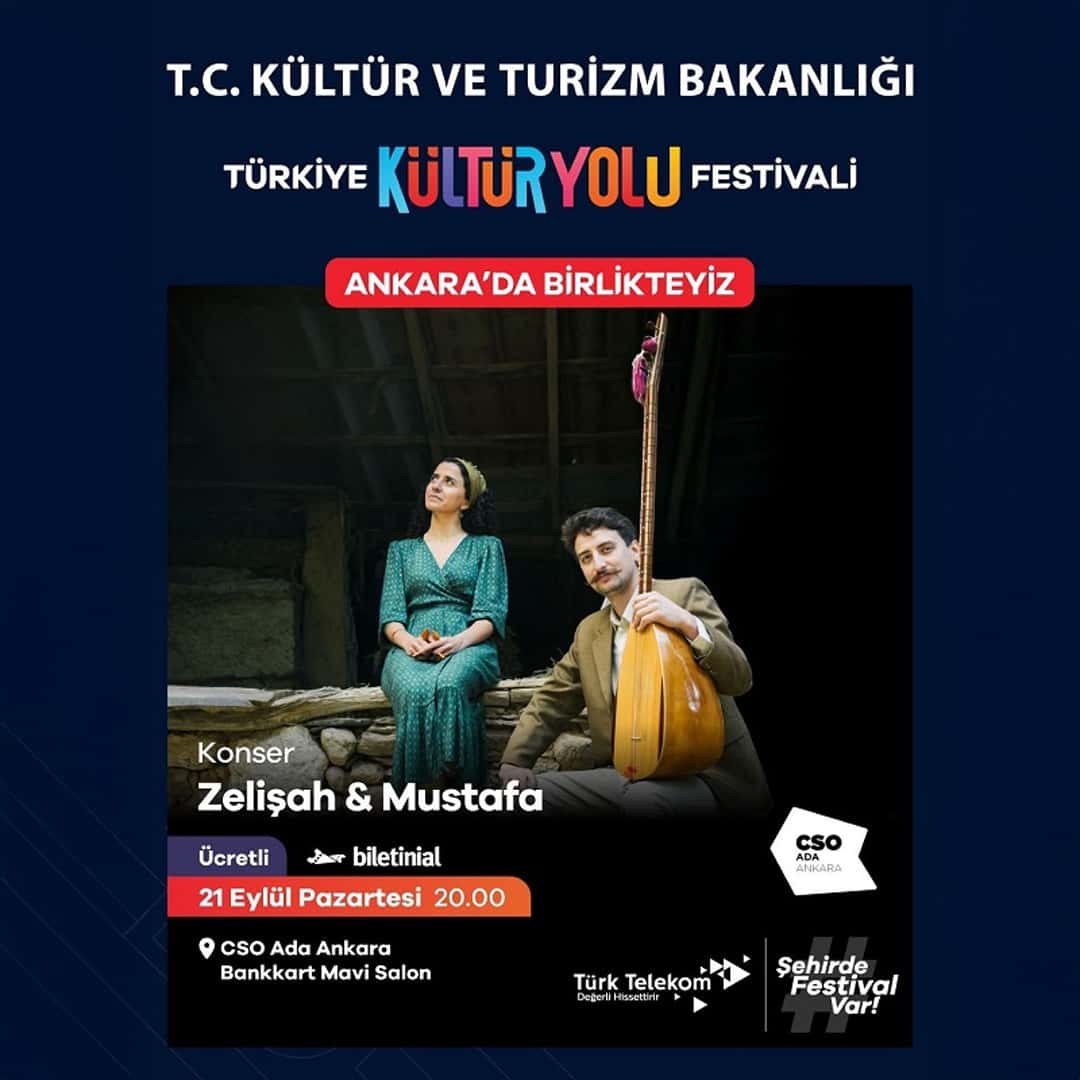 Zelişah & Mustafa Konseri — CSO ADA ANKARA etkinlik görseli