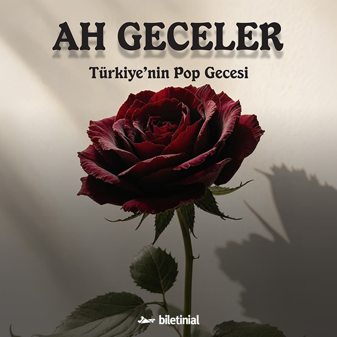 Ah Geceler — Antalya Açıkhava Tiyatrosu etkinlik afişi