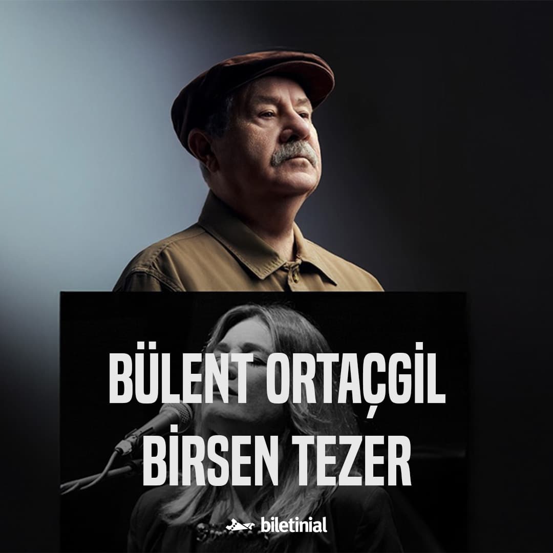 Bülent Ortaçgil – Birsen Tezer — Kocaeli Hayal Kahvesi etkinlik görseli