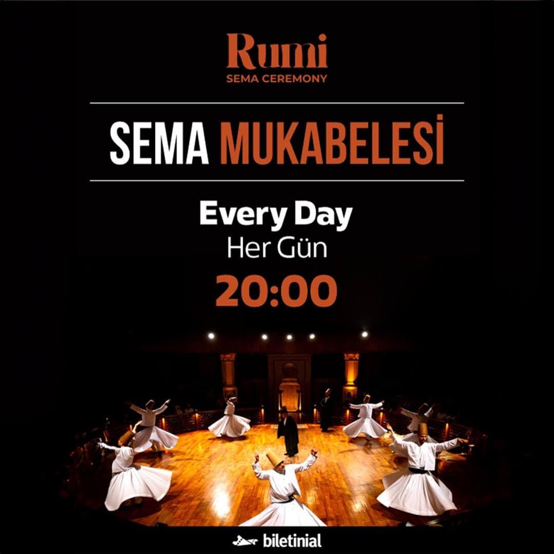 Rumi Sema Ceremony — İrfan Kültür Merkezi Sema Salonu, Konya etkinlik görseli