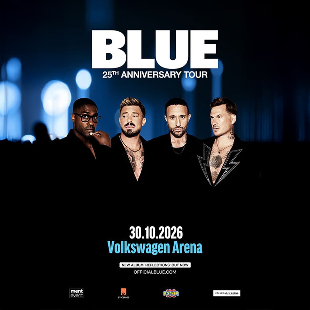 Blue (İstanbul) Konseri — Volkswagen Arena-Moka Pyramidion, İstanbul etkinlik afişi